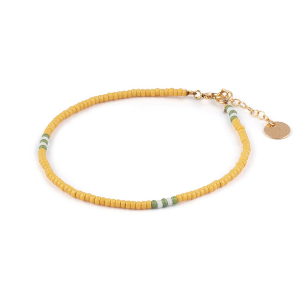 Limoncello Lemon Beaded Bracelet - Wanderlust Life