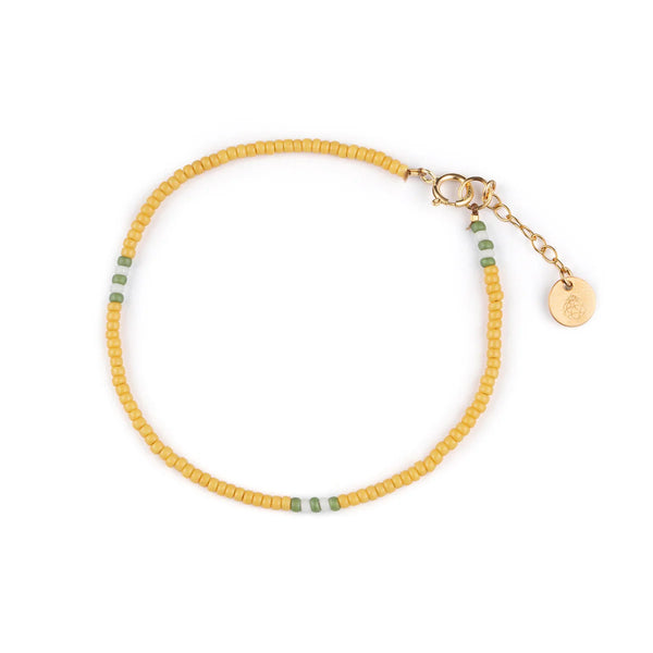 Limoncello Lemon Beaded Bracelet - Wanderlust Life