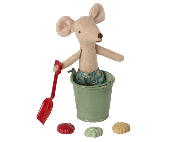 Beach Set - Shovel, Bucket & Shells - Maileg