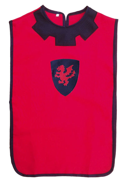 Red Knight Tunic - Camelot Dragon - Kalid Medieval