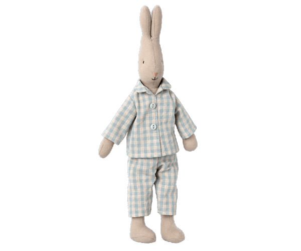 Blue Check Pyjamas, Size 2 - Maileg