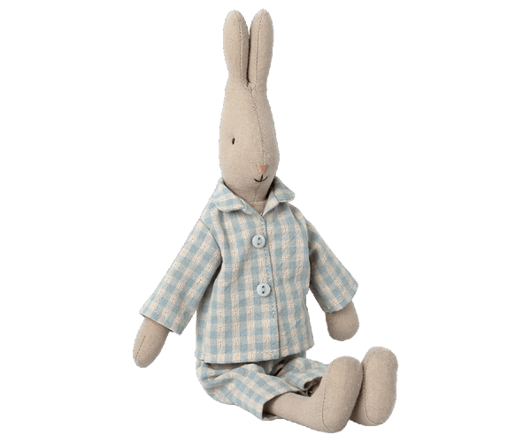 Blue Check Pyjamas, Size 2 - Maileg