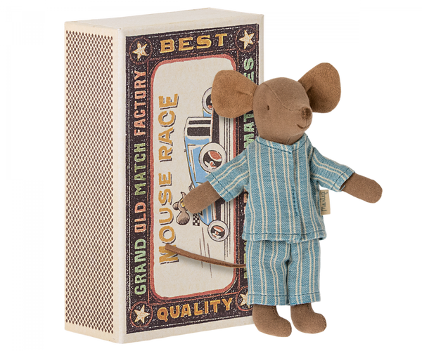 Big Brother Mouse in Matchbox - Maileg