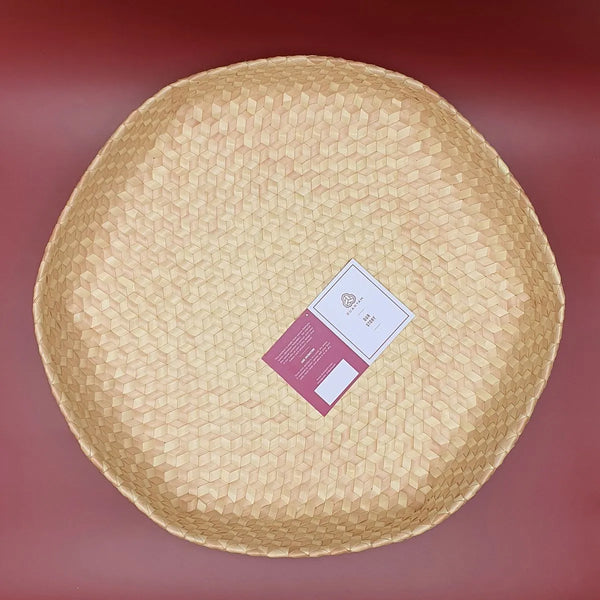 Woven Hexagonal Basket Tray - DUA