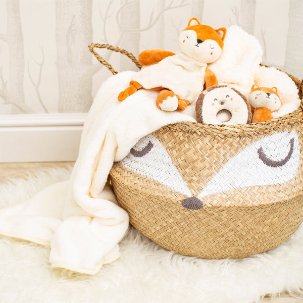 Woodland Fox Basket - Sass & Belle