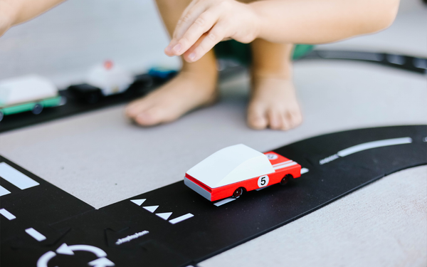 Wooden Red Racer #5 - Candylab Toys