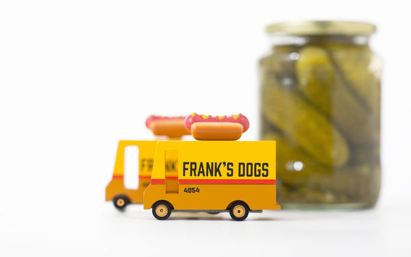 Wooden Hot Dog Van - Candylab Toys