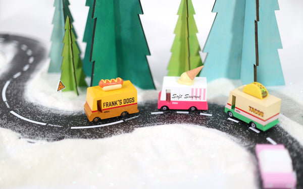 Wooden Hot Dog Van - Candylab Toys