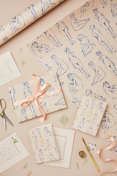 Blue Nudes - Wanderlust Paper Co