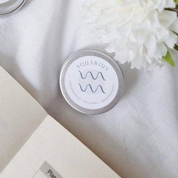 Aquarius - Natural Zodiac Lip Balm - Two Libras