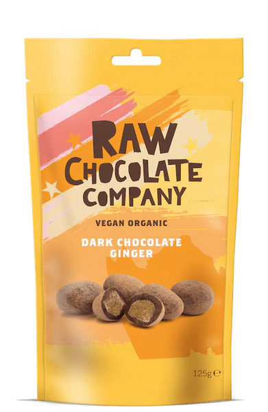 Dark Chocolate Ginger - The Raw Chocolate Company