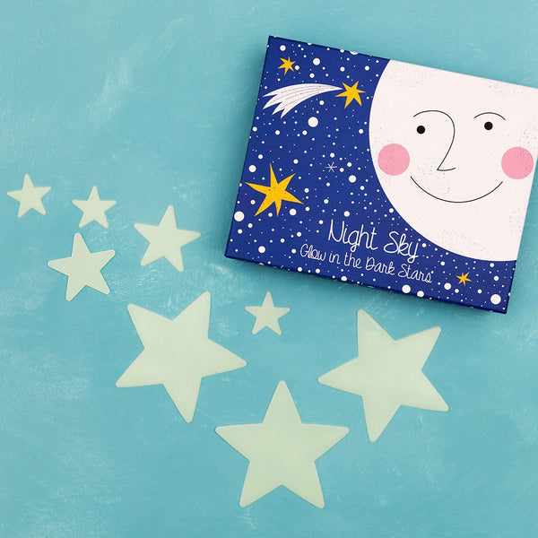 Box of 30 Glow In The Dark Stars - Rex London