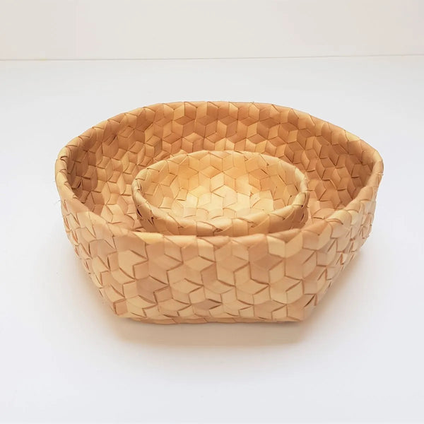 Woven Hexagonal Basket Tray - DUA