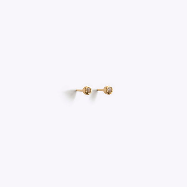 February Amethyst Birthstone Stud Earrings - Wanderlust Life