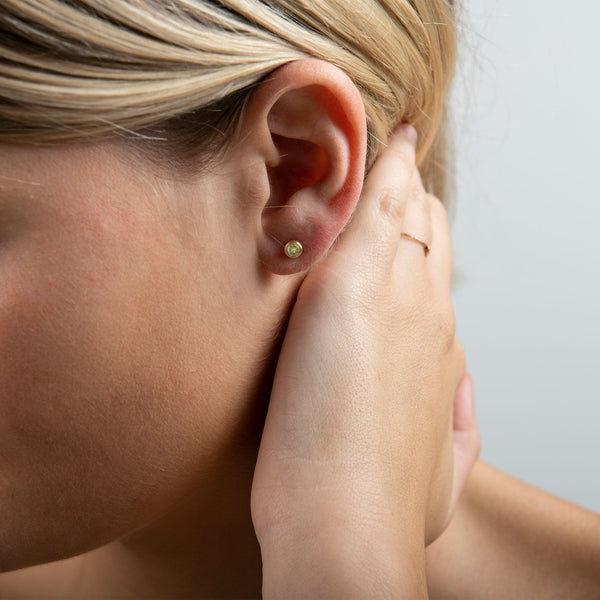 February Amethyst Birthstone Stud Earrings - Wanderlust Life