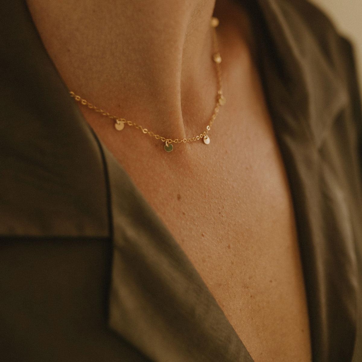 Telltale Gold Necklace Wanderlust Life Honey on the Hill