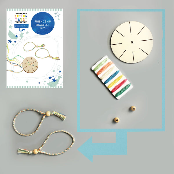 Make Your Own Friendship Bracelet Kit - Cotton Twist