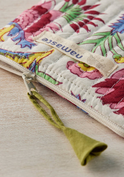 Shvanthi Block Print Coin Purse - Namaste