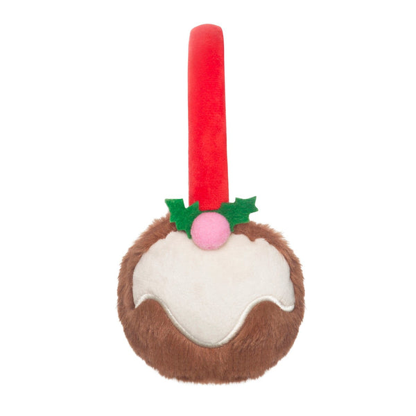 Christmas Pudding Earmuffs - Rockahula