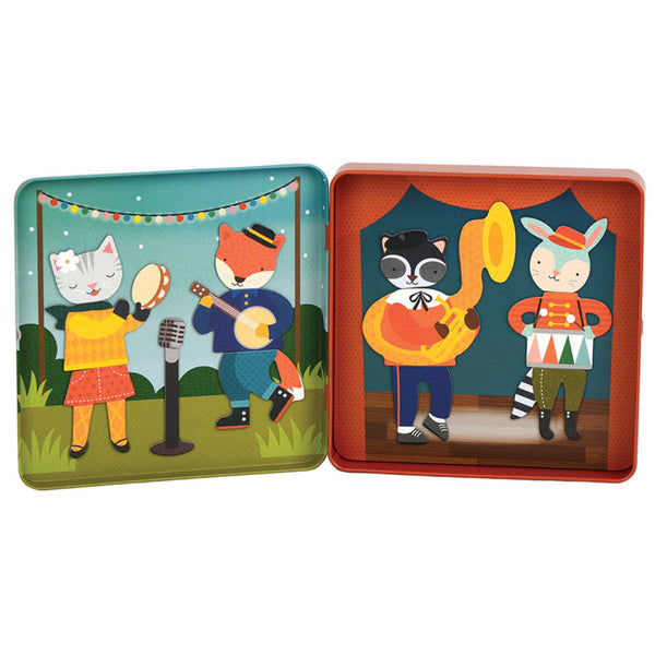 Animal Band On-the-Go Magnetic Play Set - Petit Collage