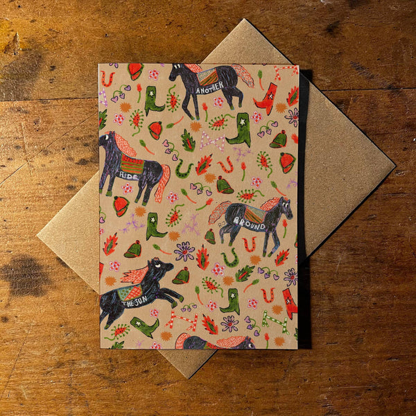 Another Year Round The Sun A6 Greeting Card - Rebecca Joy Ltd