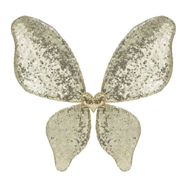 Gold Sparkle Sequin Wings - Mimi & Lula