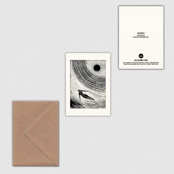 One Breath  Greeting Card - Luke Holcombe Studio
