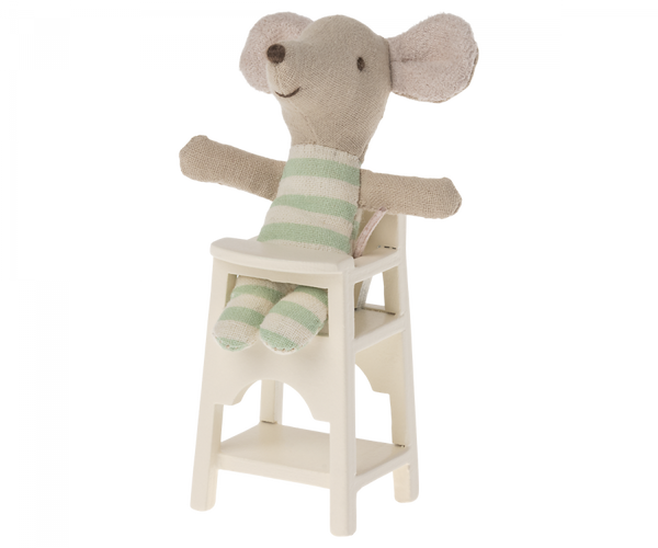 Off White High Chair, Mouse - Maileg