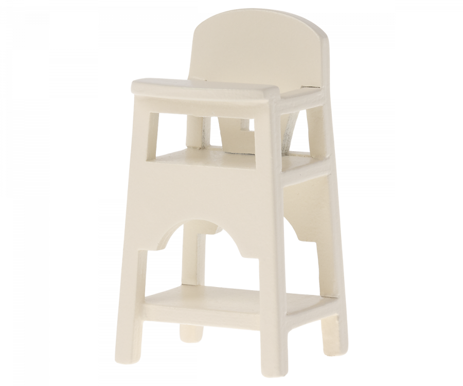 Off White High Chair, Mouse - Maileg