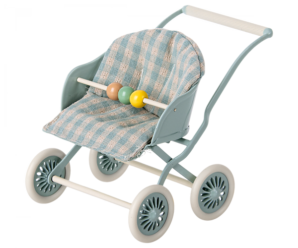 Mint Stroller, Baby mice - Maileg