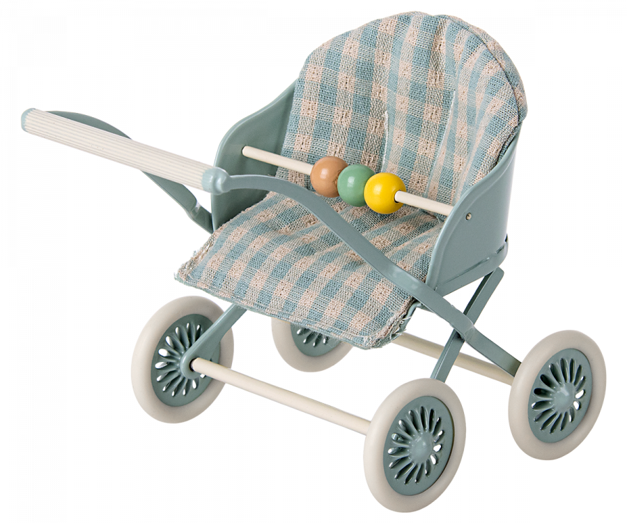 Mint Stroller, Baby mice - Maileg