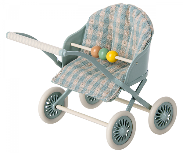 Mint Stroller, Baby mice - Maileg