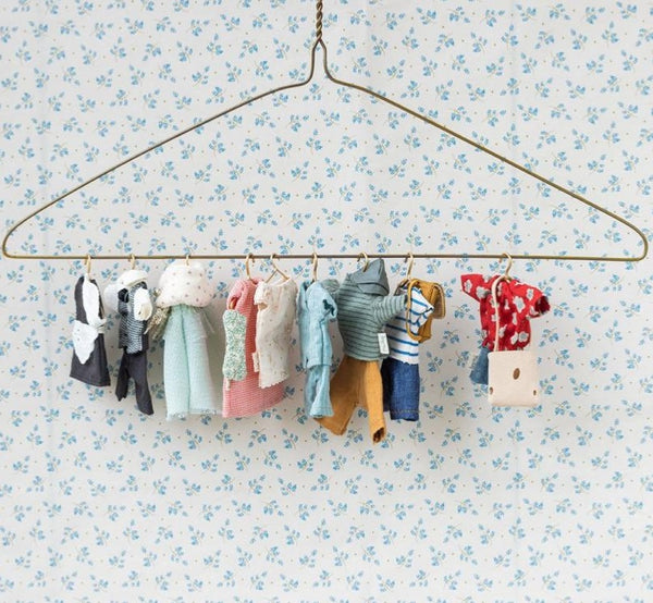 Mouse Clothes Hangers Toy 10 pcs - Maileg
