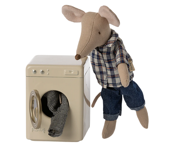 Washing Machine, Mouse - Maileg