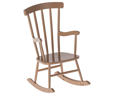 Dark Powder Rocking Chair, Mouse - Maileg