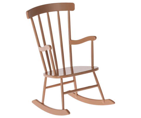 Dark Powder Rocking Chair, Mini - Maileg