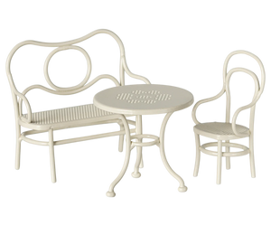Small Café Set, Off White, Mouse - Maileg