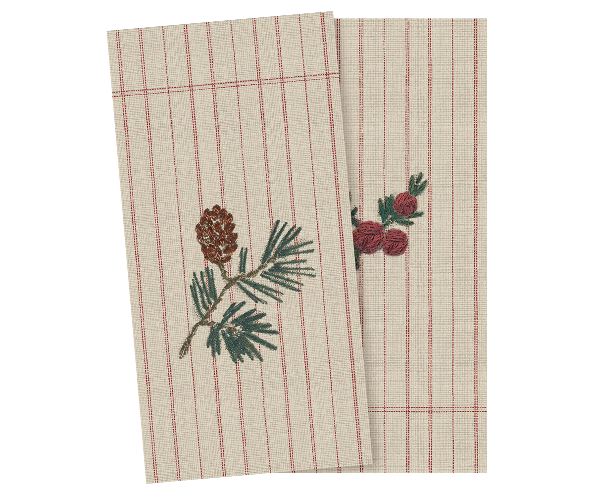 Christmas Twig Napkin - Maileg