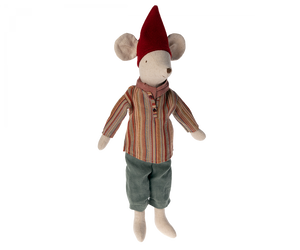 Boy Christmas Mouse, Medium, 2023 - Maileg