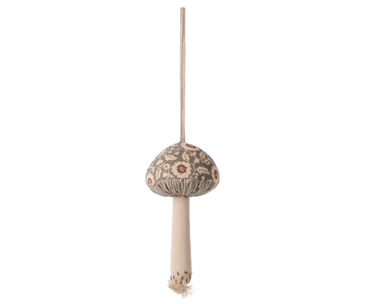 Green Winter Flower Mushroom Ornament - Maileg