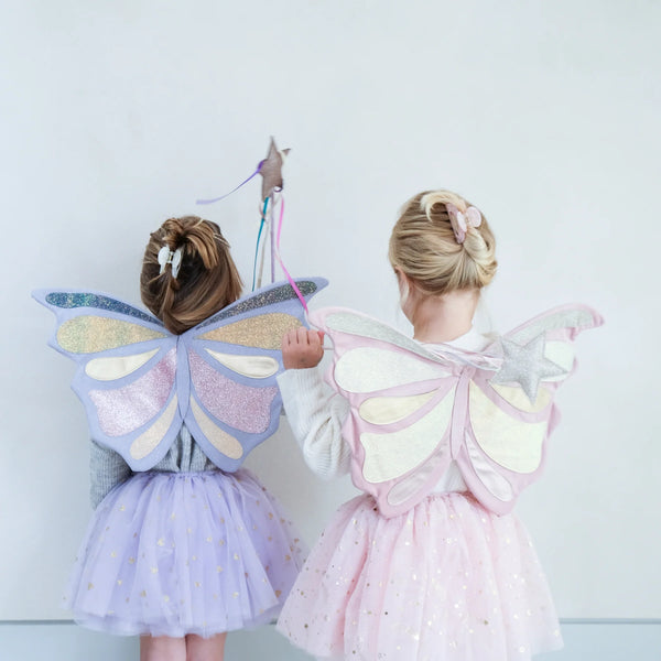 Emmelina Lilac Fairy Wings - Mimi & Lula