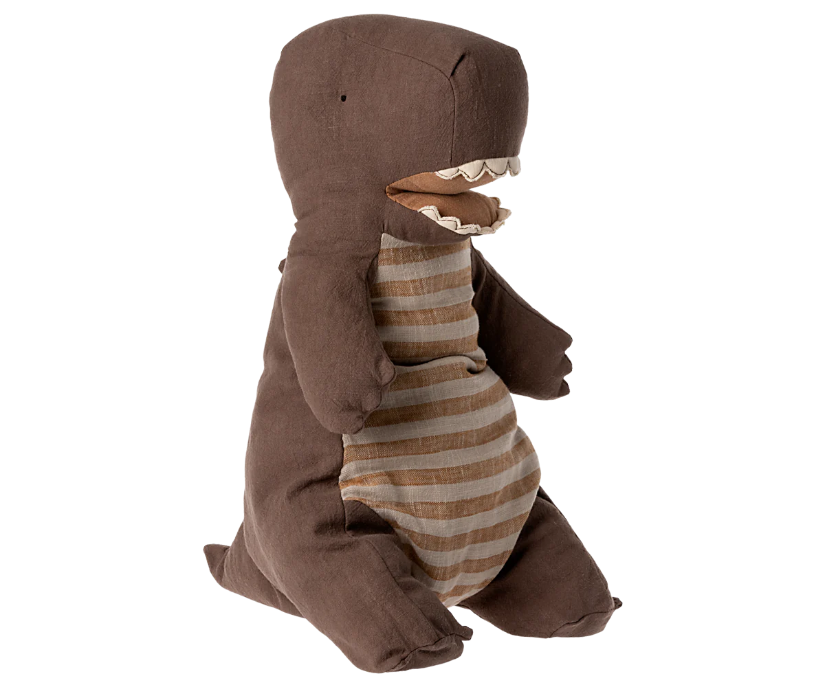 Chocolate Large Gantosaurus Soft Toy - Maileg