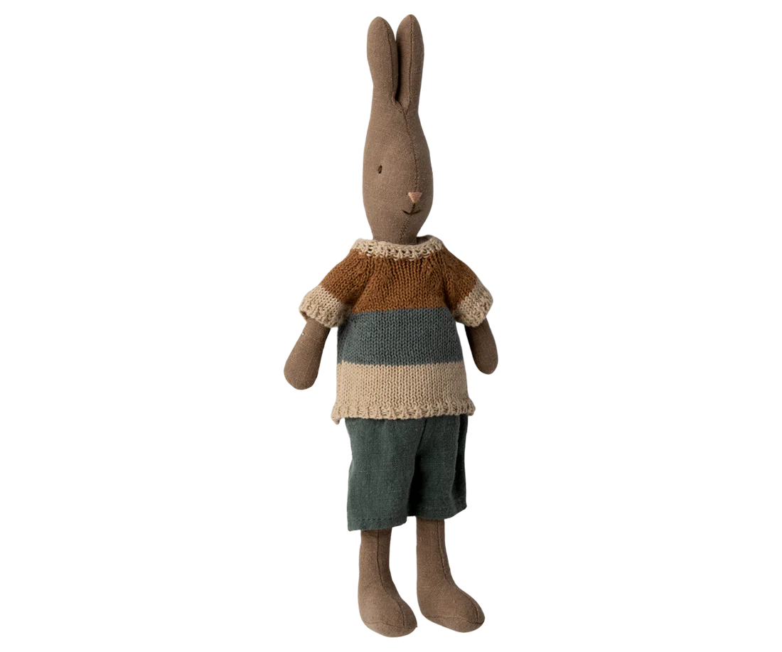 Brown Rabbit Size 2, Shirt & Shorts - Maileg