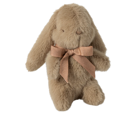 Mini Dusty Brown Bunny Plush - Maileg