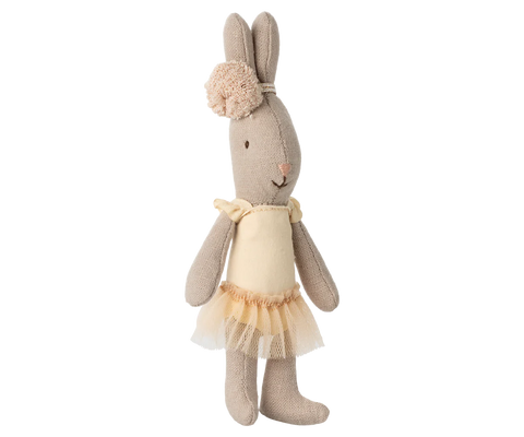 Micro Rabbit with Cream Ballet Suit and Skirt - Maileg