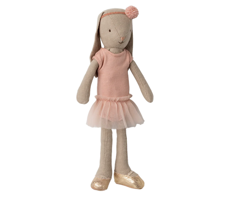 Classic Bunny Size 2, Rose Ballet Suit and Skirt - Maileg