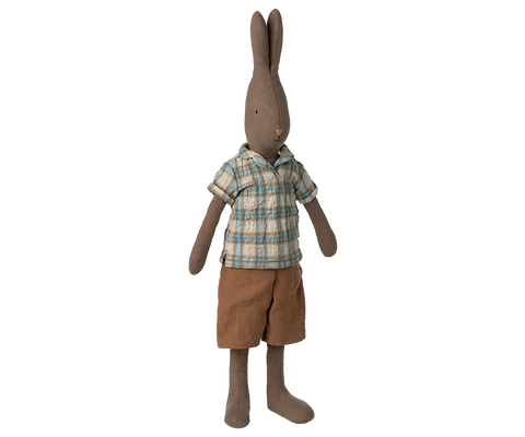 Brown Rabbit Size 3, Shirt and Shorts - Maileg