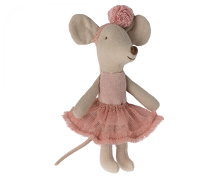 Rose Ballerina Mouse, Little Sister - Maileg