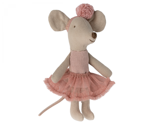 Rose Ballerina Mouse, Little Sister - Maileg