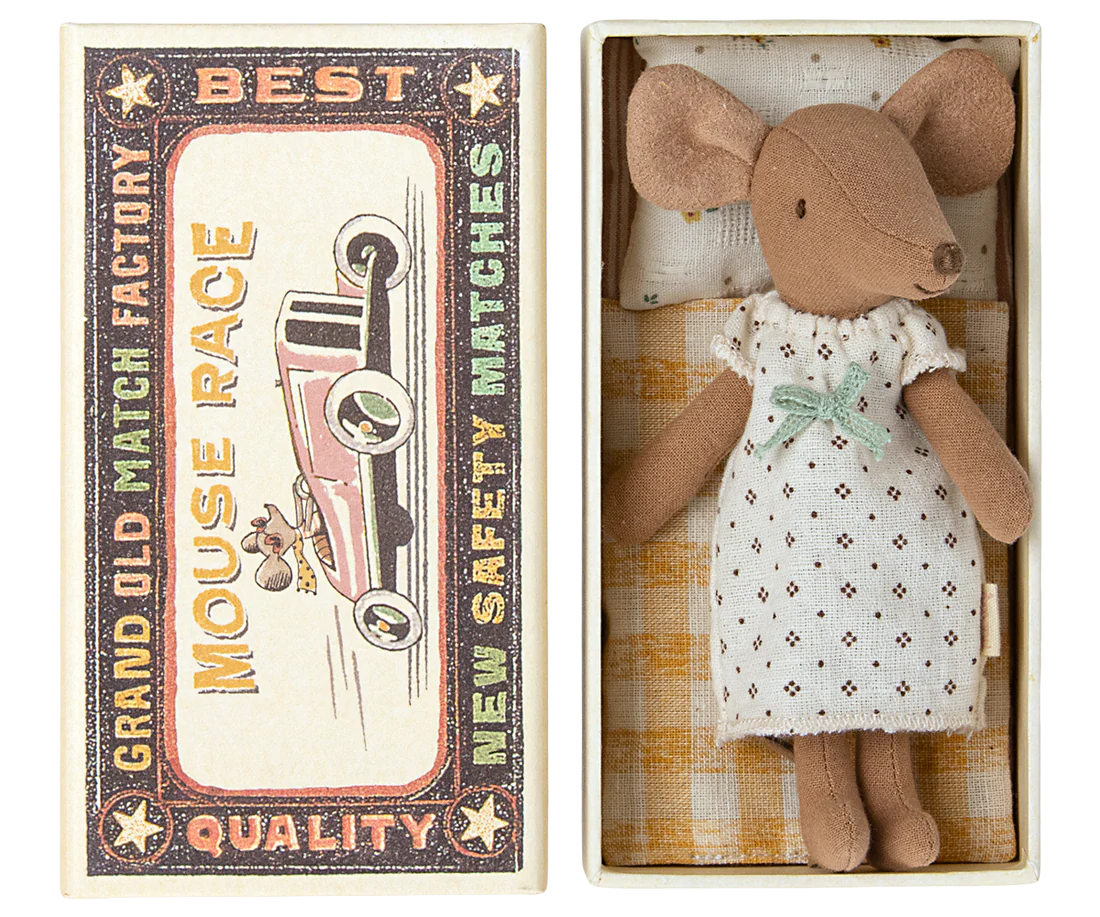 Big Sister Mouse in Matchbox, 2025 - Maileg